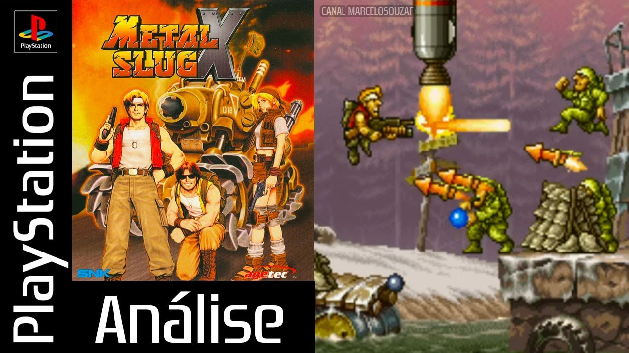 Metal Slug X de PlayStation 1 | Análise do Jogo - YouTube