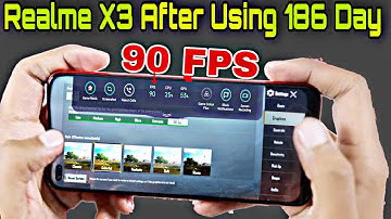 Realme X3 90 FPS PUBG Test | Realme X3 After Using 186 Day 90 FPS Hotdrop Test| Realme X3 Review