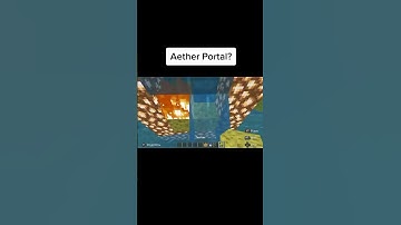 making Aether portal ? #Shorts #minecraft #mine #subscribe #tiktok #minecraftmeme