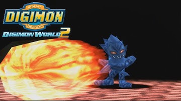 Digimon World 2 Playthrough #63 - Blood Knights Commanders at Bug Domain - (No Commentary)