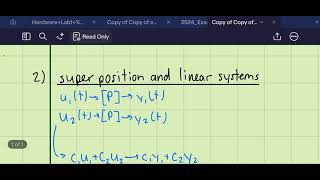 WHW 1: intro to dynamic systems and transfer functions