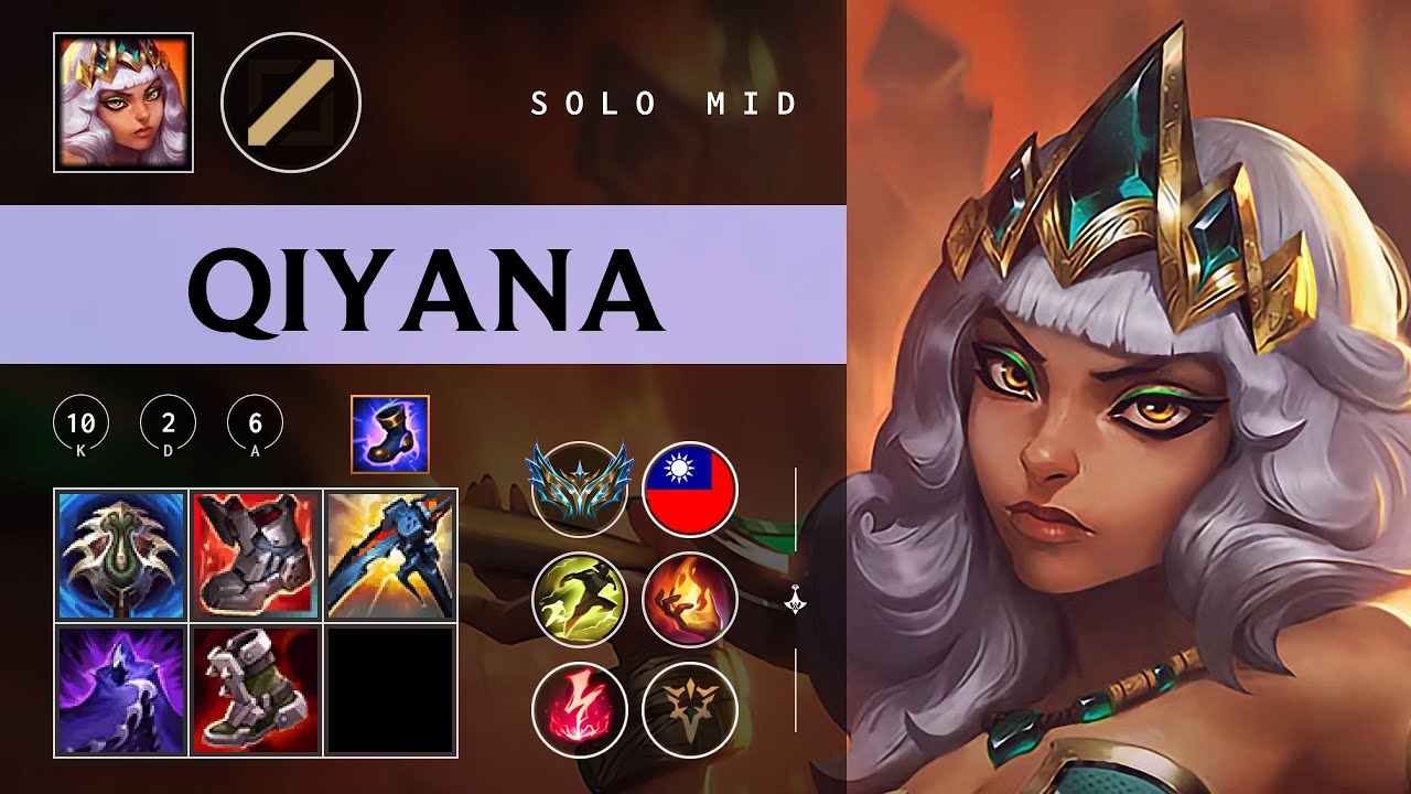 Qiyana Mid vs Twisted Fate - TW Challenger Patch 26.01