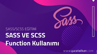SASS ve SCSS'te Function Kullanımı