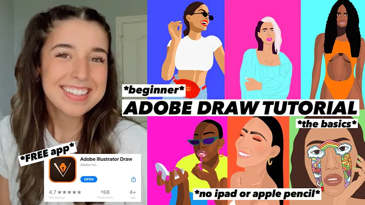 BEGINNER ADOBE DRAW DIGITAL ILLUSTRATION TUTORIAL *free app, no ipad or apple pencil* - DayDayNews