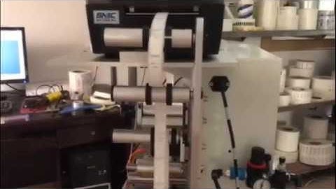 cable round circular wire labeling machine with printer