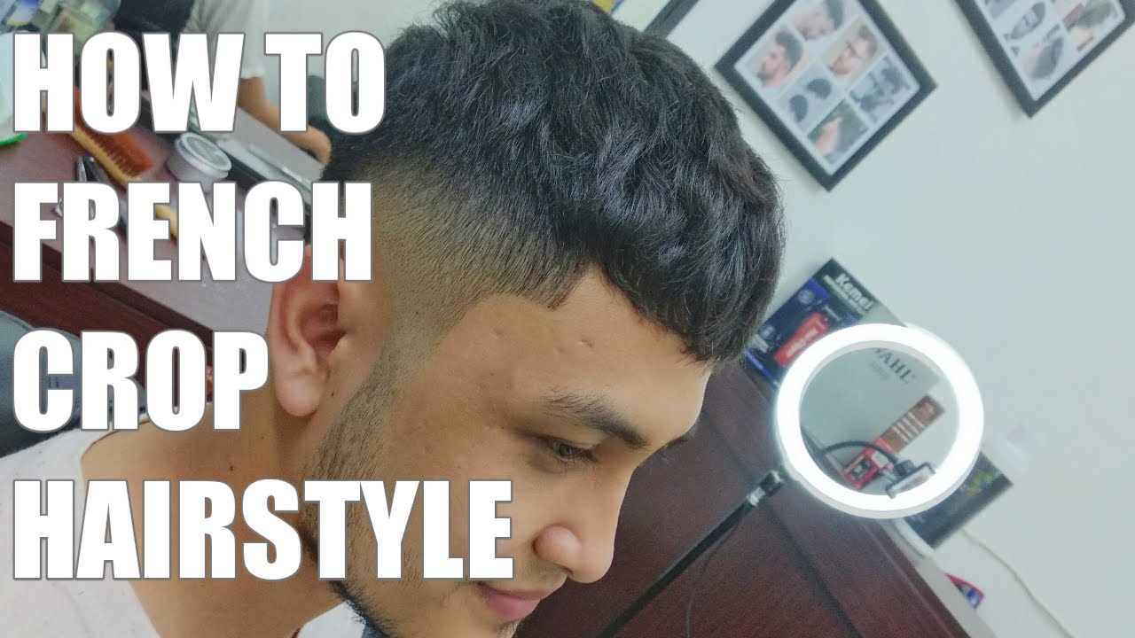 How to french crop haircut | BARBER TUTORIAL - YouTube