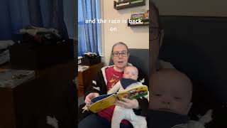 Amanda and Xavier read #kidsbooks #familybook #booktok #booktube #childrensbooks maisys race car
