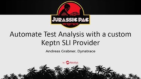 #NeotysPAC 2020 - Andreas Grabner