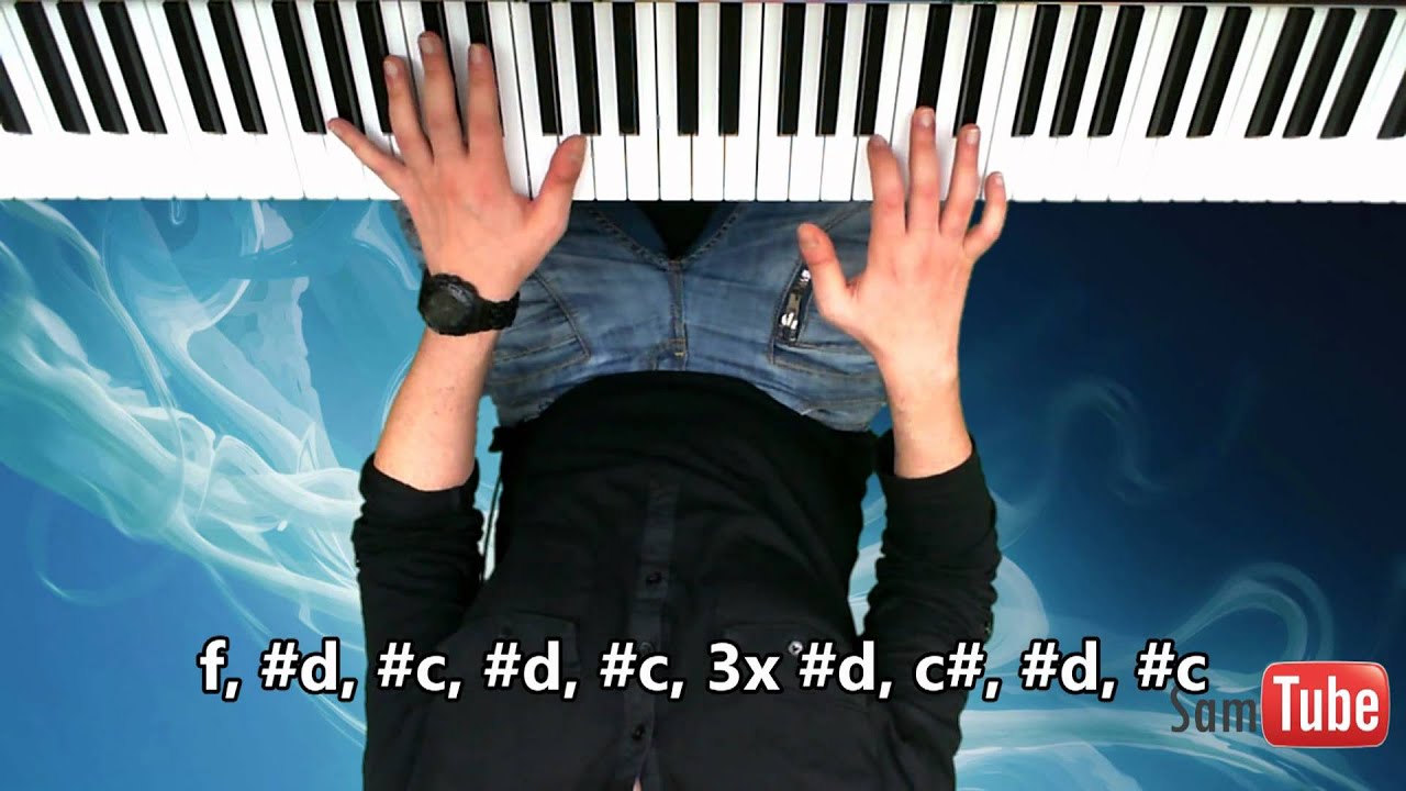 Tutorial Rebecca Black - Friday How To Play on Piano