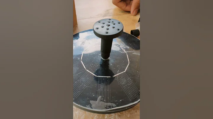 Solar Power Water Fountain for Garden | No battery required #shorts#gardening #solarproduct#fountain