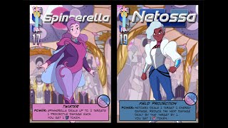 Sentinels Custom Decks: Spinnerella and Netossa!
Slaying demons with the power of wind, nets and lesbians!
Sentinels of Etheria by ArkiThe7th and Doomslug: https://boardgamegeek.com/thread/2932230/sentinels-etheria-aka-she-ra-and-princesses-power
thereavers Sentinels + Cauldron DLC: http://steamcommunity.com/sharedfiles/filedetails/?id=768617500
Spinnerella and Netossa from Sentinels of Etheria: https://steamcommunity.com/sharedfiles/filedetails/?id=2228732439
Glory from Alskandars Assembly: https://steamcommunity.com/sharedfiles/filedetails/?id=2179079031
Parse: Ruthless Precision from Walkers Workbench: https://steamcommunity.com/sharedfiles/filedetails/?id=1427299532 Sentinels Custom Decks: Spinnerella and Netossa!