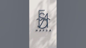 Hafsa logo #shorts , just coment now, next coment your name 💳