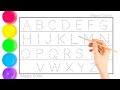 Learn ABCD with Dotted Lines | Alphabet Writing for Kids