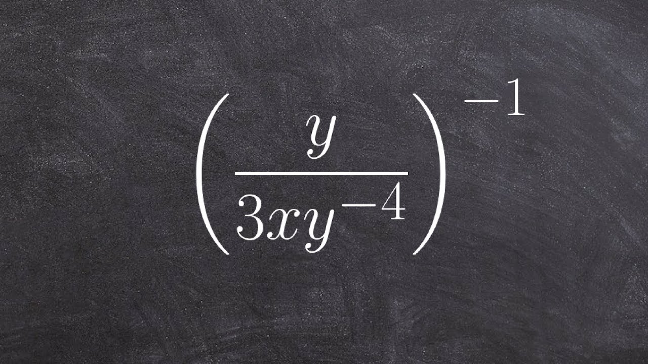 Simplifying A Rational Expression Raised To A Negative Power YouTube simplifying-a-rational-expression-raised-to-a-negative-power-youtube