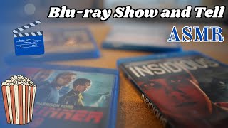 ASMR Blu-ray Show and Tell with Tapping (Whispered)