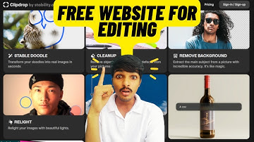 Top 10 Editing AI Tool In Clipdrop / Relight,Uncrop,Stable Doodle,Replace Background / Full Tutorial
