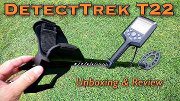 Unboxing & Testing the DetectTrek T22 Metal Detector • Depth, Target Accuracy