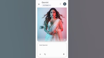 🌸"Radharani" 🌸This picture into radha look🔥#gemini #google #radhakrishna #radha #treanding #shorts