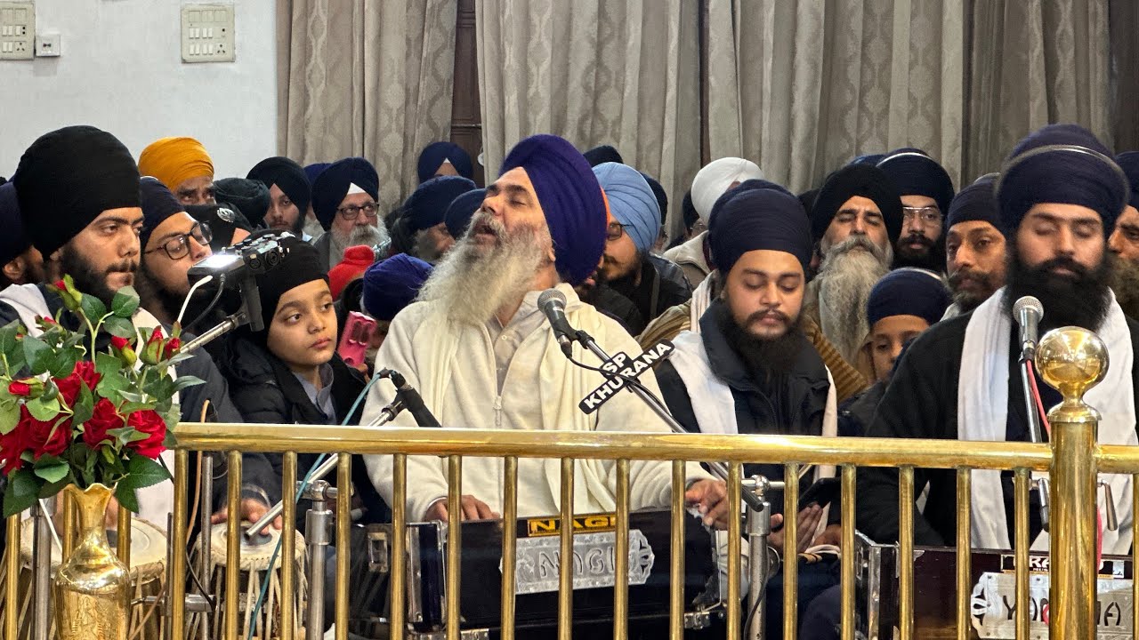 ਲਾਲ ਗੋਪਾਲ ਦਇਆਲ ਰੰਗੀਲੇ ॥ - AKJ Ludhiana Samagam 6 Jan 2024 Morning Diwan