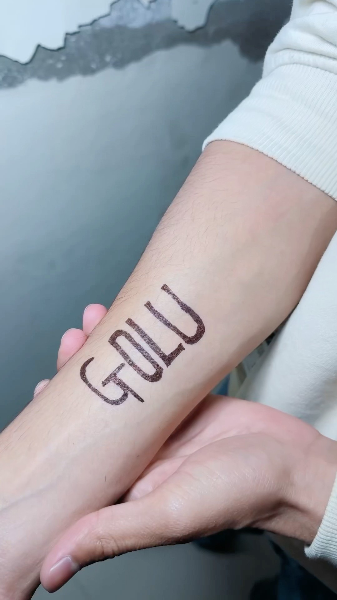 Biwi no.1?|| tattoo ?funny video||#comedy #biwino1 #funny #youtubeshorts #golu008￼