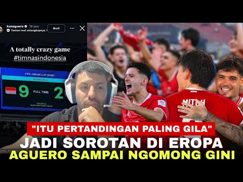 darahtoto x blacktogel - “PERMAINAN YANG GILA” Reaksi Sergio Aguero melihat Pertandingan Indonesia Di FIFA ASEAN CUP!
