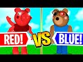 ROBLOX PIGGY RED TEAM VS BLUE TEAM MAP! (Piggy Build Mode)