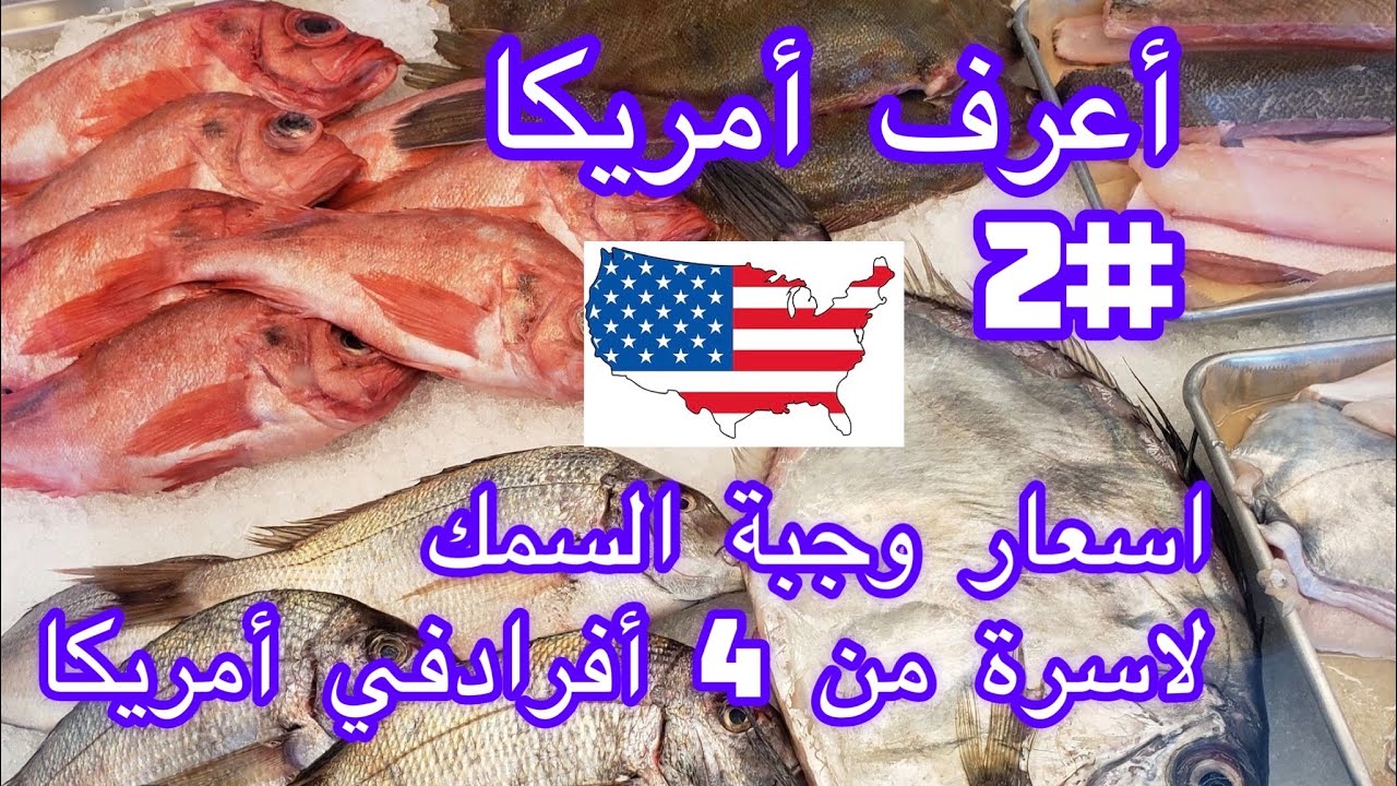 سعر وجبة غذاء اسرة مهاجرة من الاسماك في أمريكا