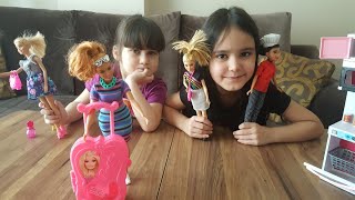 Açık arttırma Barbie giydirme