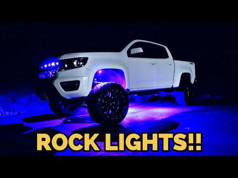 CHEVY COLORADO ROCK LIGHTS! THE ULTIMATE 12 PIECE INSTALL!