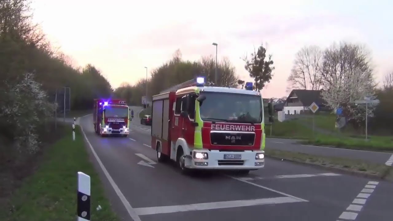 [Großbrand in Salzgitter-Bad | Seltene Sonderfahzeuge] THW, Werkfeuerwehr, IuK, Logistik, FFs und co