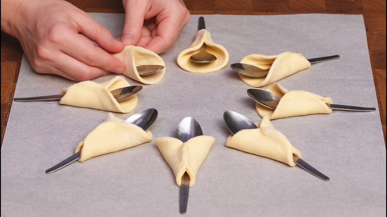 Sie haben Blätterteig?Ich habe all meinen Freunden gezeigt, wie man diesen Snack macht! NEUE METHODE