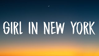 Video thumbnail of "Nessa Barrett - girl in new york (Lyrics)"