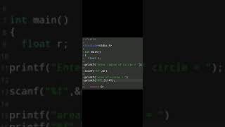 #73 |basic C language Tutorial Video | C Language | Programming Exercise74  #shorts