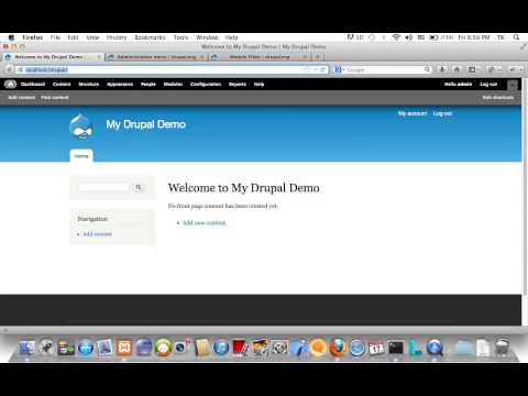Drupal Tutorial 2: Admin Menu and Module Filter