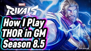 Inside My Mind as a GM Thor | Season 8.5 Console Gameplay | Marvel Rivals