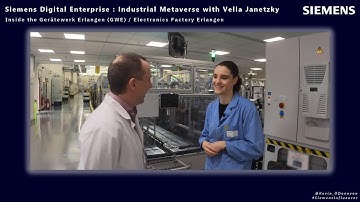 Siemens Digital Enterprise - Industrial Metaverse with Velia Janetzky