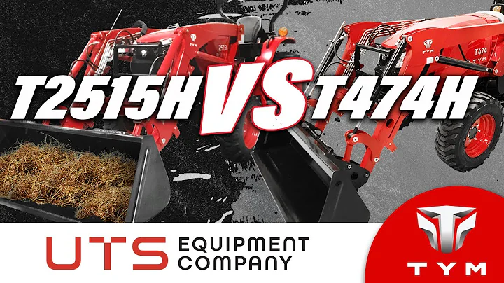 TYM T2515H vs. T474H Tractor Lineup Comparison Review