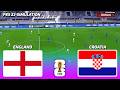 ENGLAND vs CROATIA | FIFA World Cup 2026 | PES 21 Simulation