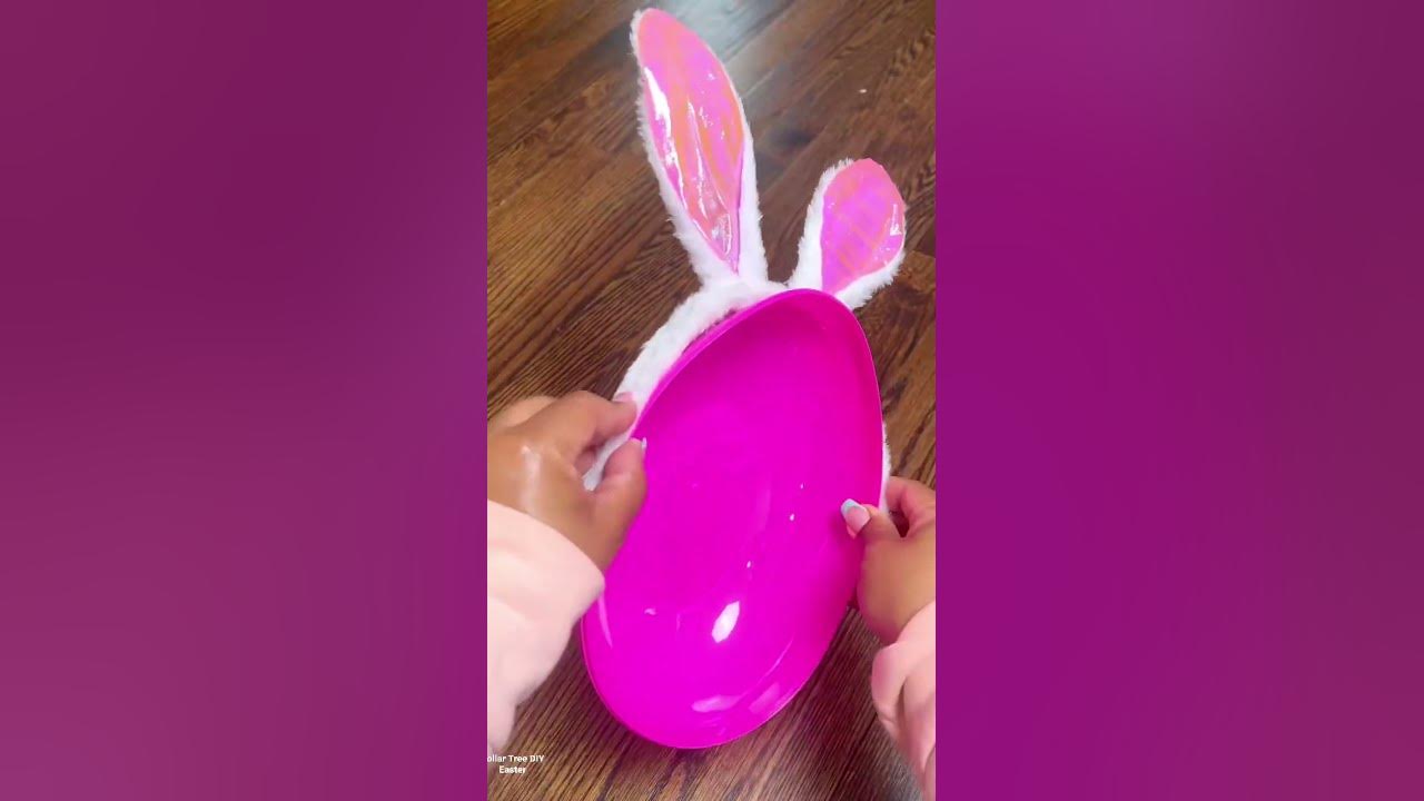 Must See Dollar Tree DIY 😳 #easter #dollartreediy #dollartree #diyeaster #easteregg #easterbasket