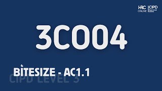 3CO04 - CIPD Bitesize - AC1.1