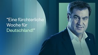 Wie geht Politik in ernsten Zeiten, Herr Söder?