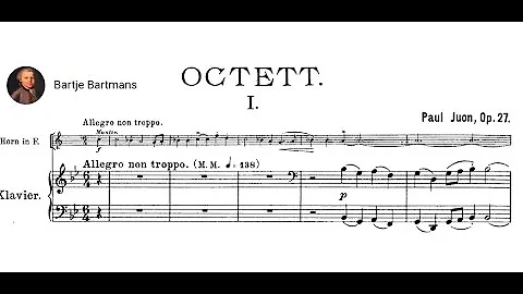 Paul Juon - Octet, Op. 27a (1905)