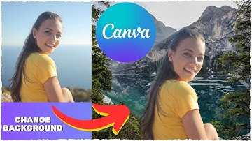 How to Change Photo Background In Canva I Easy Canva Editing Tutorial (2024)