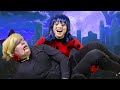 Miraculous ladybug and cat noir in real life  crazy emotional superhero situations by crafty hacks