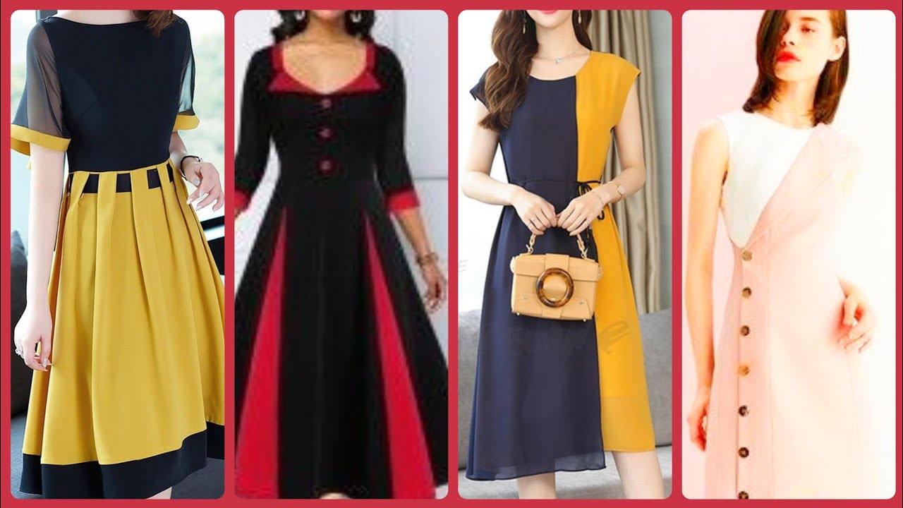 new styles of women's evening midi outfits/work women's casual dresses