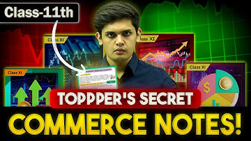 How to Study Commerce for Class 11th🔥| Toppers Secret Hack to Score 95%| Prashant Kirad