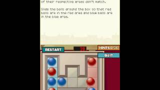 Professor Layton and the Curious Village - Puzzle No. 119 Red and Blue 1 - User video