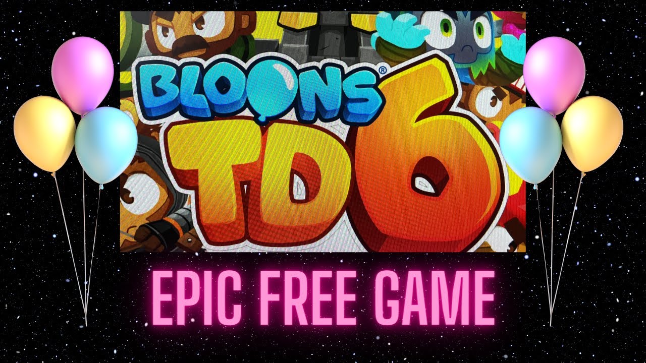 o jogo dos macaco que estoura balão - Jogos de Graça da Epic #01: Bloons  TD6 