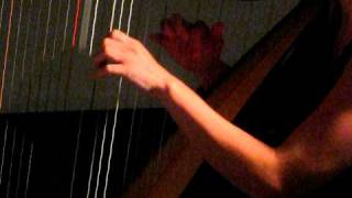 Video thumbnail of "Die fabelhafte Welt der Amélie auf der Harfe Comptine d'un autre été"