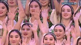 Uzbek folk dance \